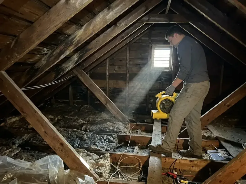 attic-water-damage-drying-proc-007 — frequently asked questions, Emergency Water Extraction & 24/7 Flood Response in Bayonet…